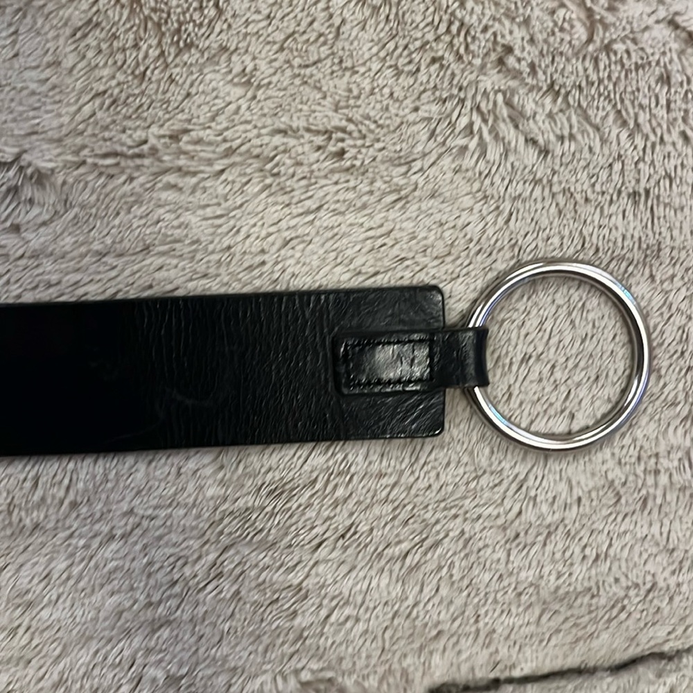 Black leather belt from banana republic